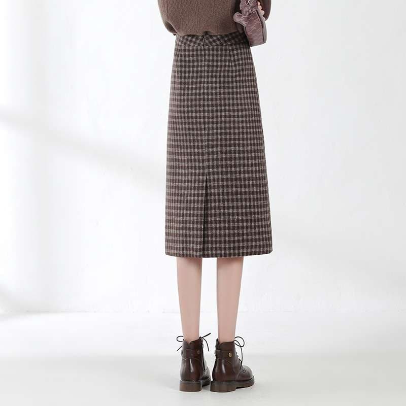 クラシカルチェックスカート
