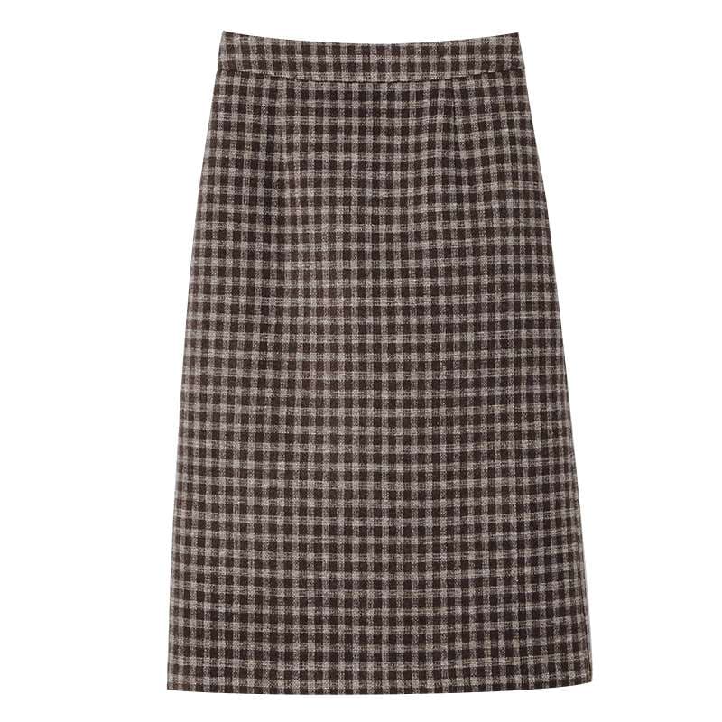 クラシカルチェックスカート