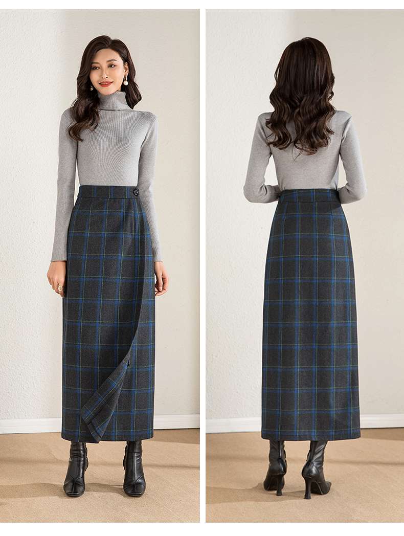 クラシカルチェックスカート