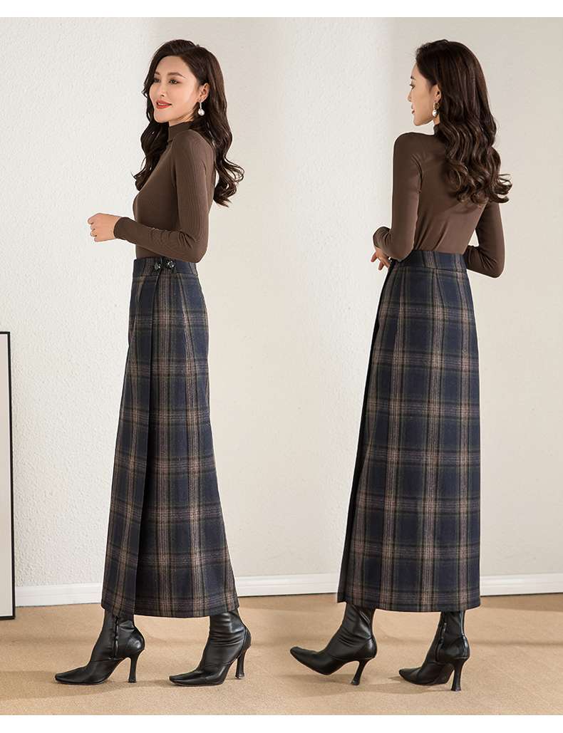 クラシカルチェックスカート