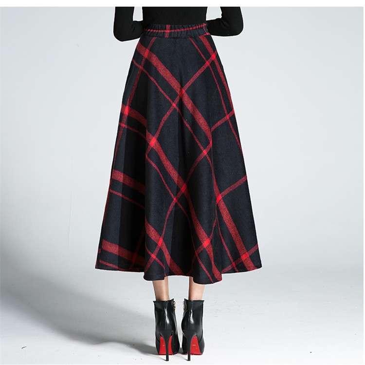 クラシック プリーツ チェックスカート