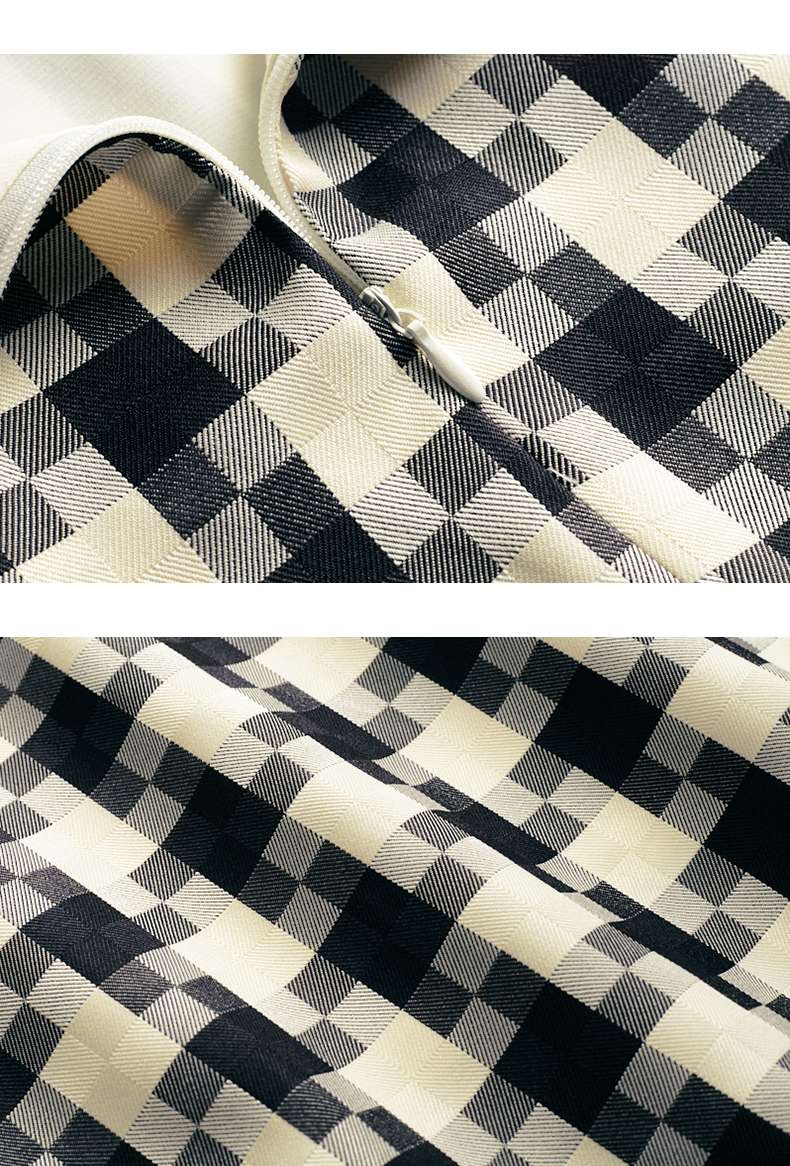 クラシカルプリーツチェックスカート